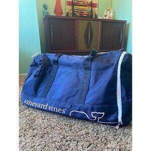 Vineyard Vines Duffle Bag Navy Blue and Pink